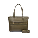 OLIVE OPULENCE AUREA TOTE BAGS FOR 16" LAPTOPS STROKES GALLERY