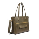 OLIVE OPULENCE AUREA TOTE BAGS FOR 16" LAPTOPS STROKES GALLERY