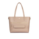 ALMOND CREME AUREA TOTE BAGS FOR 16" LAPTOPS STROKES GALLERY