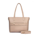 ALMOND CREME AUREA TOTE BAGS FOR 16" LAPTOPS STROKES GALLERY