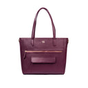 BURGUNDY BELLE CREST TOTE BAGS FOR 16" LAPTOPS STROKES GALLERY