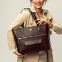 MAHOGANY MYSTIQUE AUREA TOTE BAGS FOR 16" LAPTOPS STROKES GALLERY