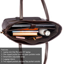MAHOGANY MYSTIQUE AUREA TOTE BAGS FOR 16" LAPTOPS STROKES GALLERY
