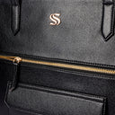 CHARCOAL CHIC AUREA TOTE BAGS FOR 16" LAPTOPS STROKES GALLERY
