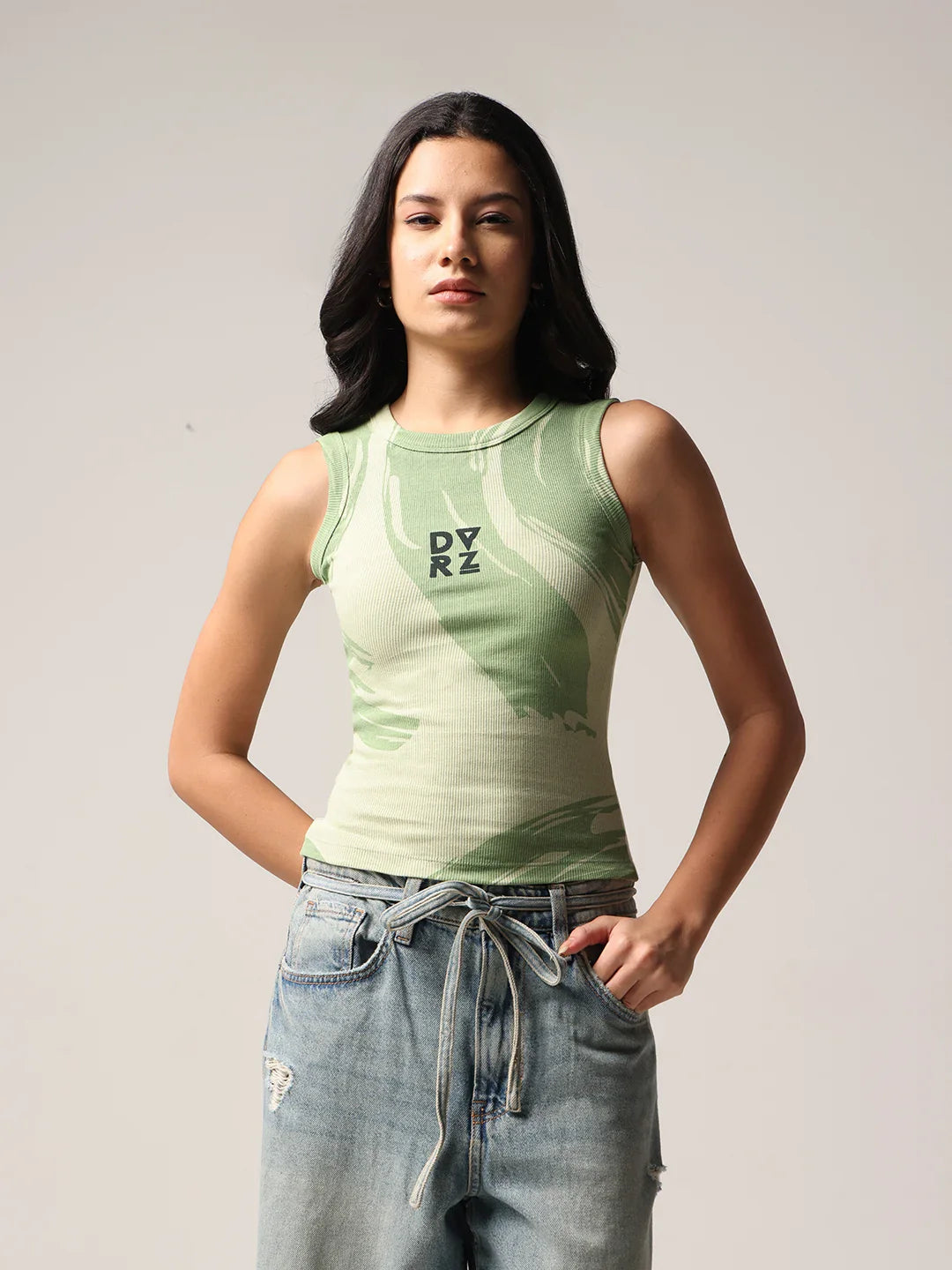 SAGE GREEN TANK TOP