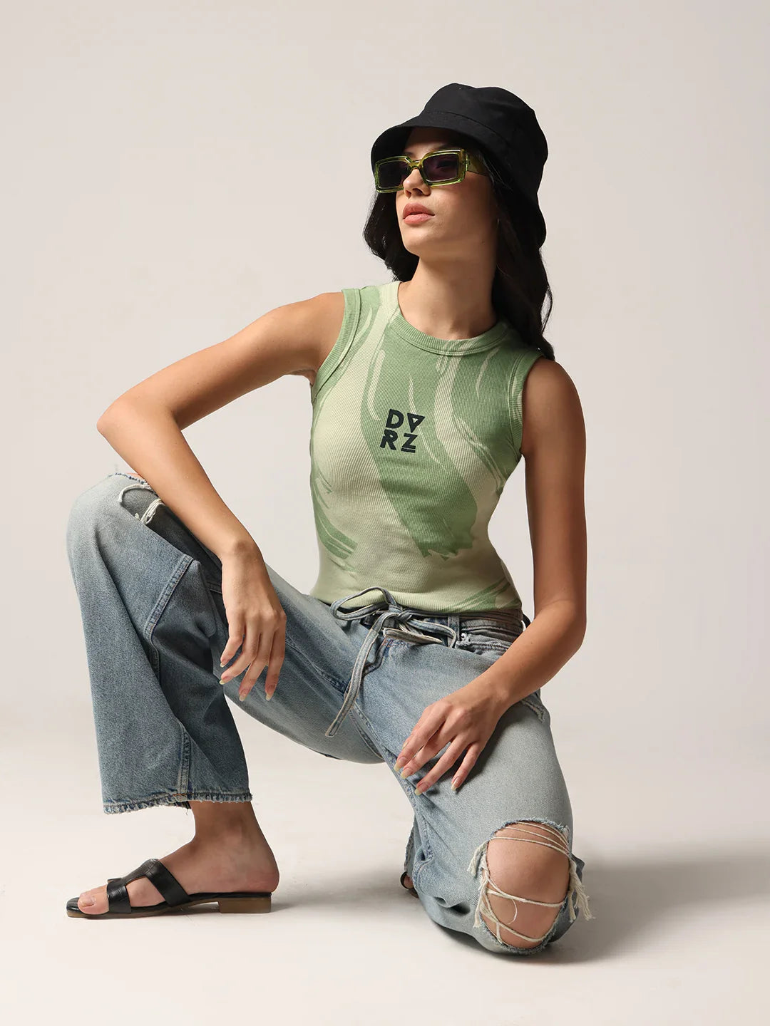 SAGE GREEN TANK TOP