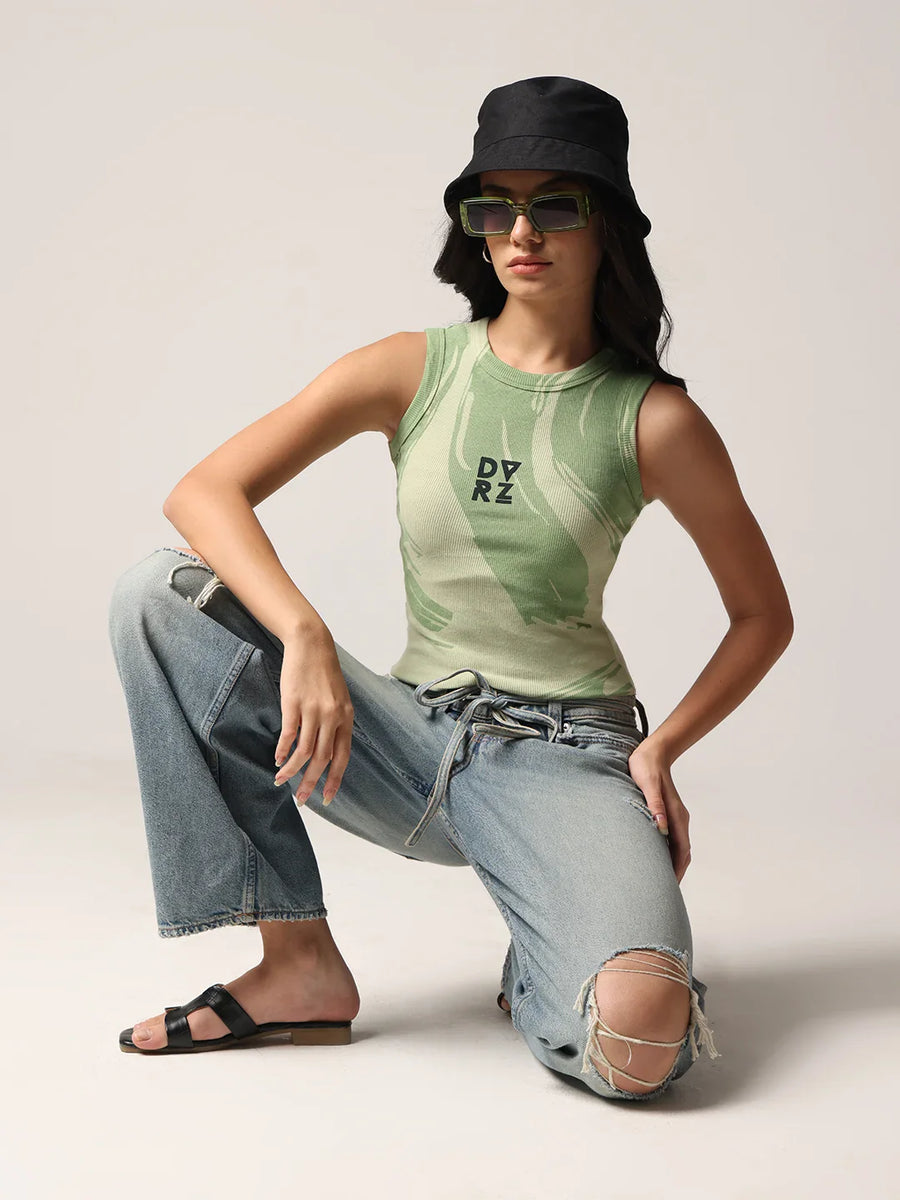 SAGE GREEN TANK TOP