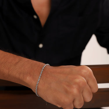SLATE ROPE BRACELET