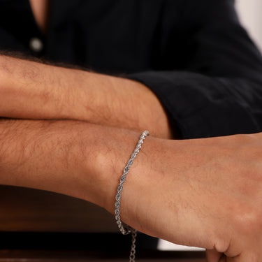 SLATE ROPE BRACELET