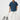 STORM BLUE TEXTURED BOWLING SHIRT