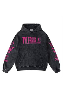 TYLER THE CREATOR DESIGNED OVERSIZED HOODIE - VINTAGE BLACK