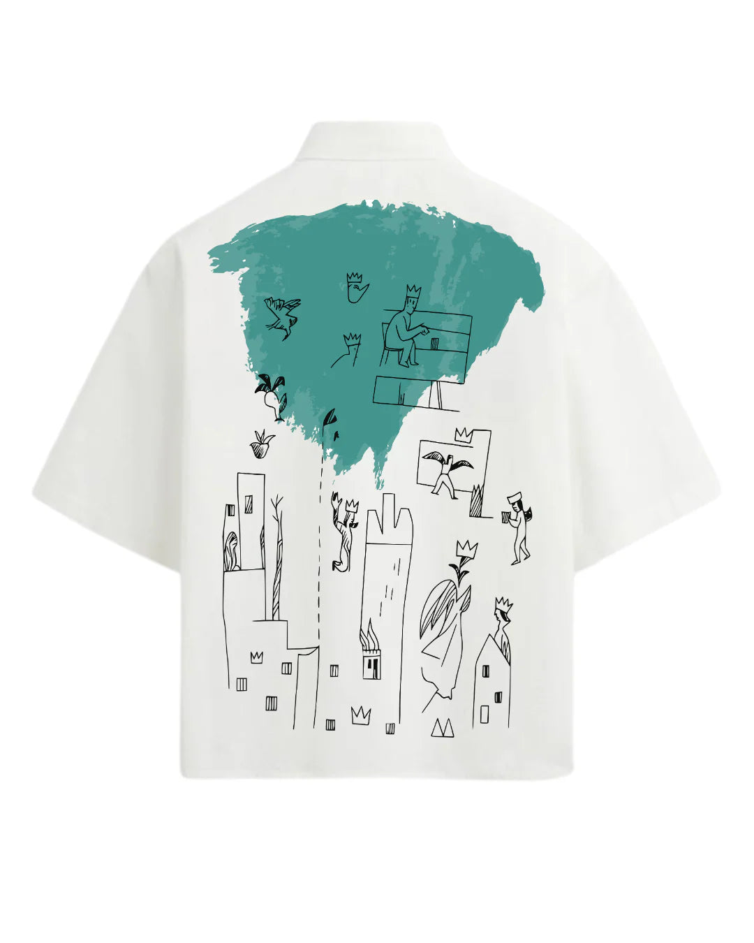AFTERSCHOOL BOXY FIT SHIRT