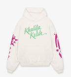 WIZ KHALIFA DESIGNED OVERSIZED HOODIE - WHITE