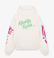 WIZ KHALIFA DESIGNED OVERSIZED HOODIE - WHITE