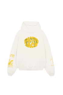 CACTUS JACK V2 DESIGNED OVERSIZED HOODIE - WHITE