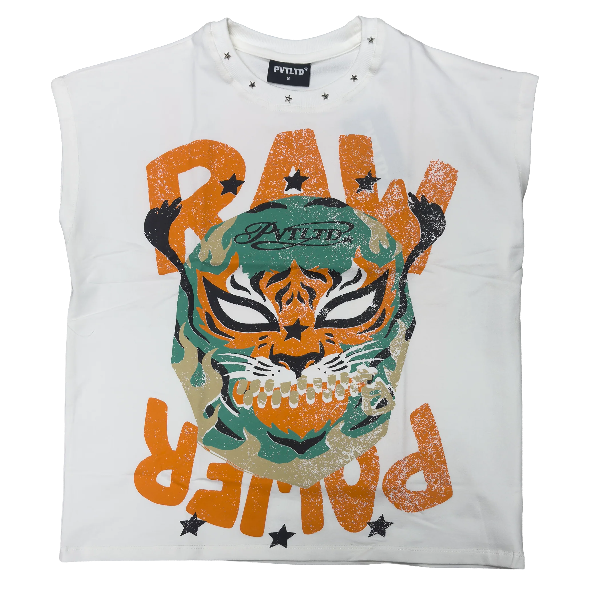 WHITE RAW POWER VEST