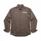 BROWN LINEN SHIRT
