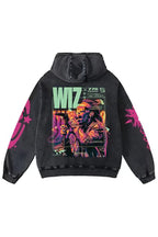 WIZ KHALIFA DESIGNED OVERSIZED HOODIE - VINTAGE