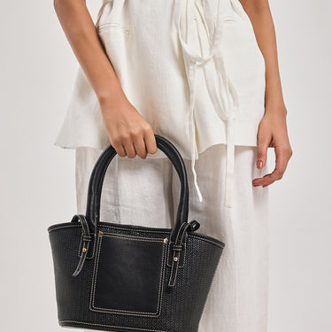 THE TORI - WEAVED BLACK