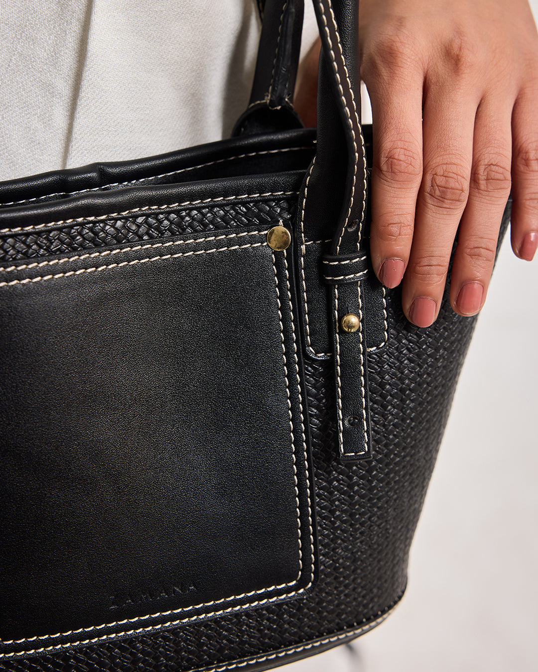 THE TORI - WEAVED BLACK