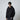 SCRIPT PREMIUM BASIC ZIP-UP HOODIE - BLACK