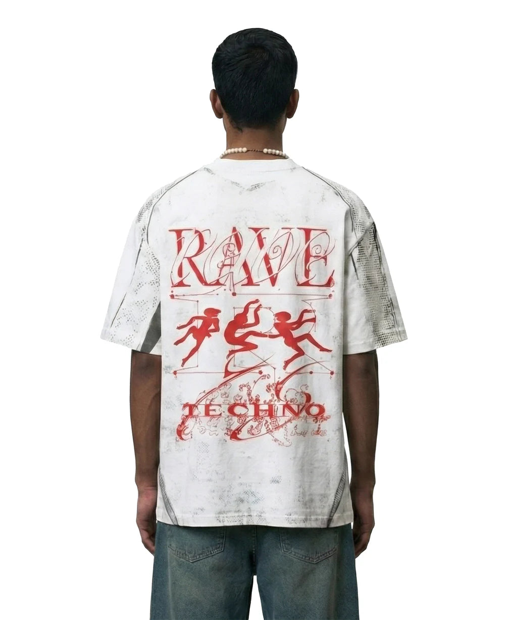 RAVE ARCHIVIST T-SHIRT WHITE