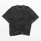 OBSIDIAN DISTRESS ACID WASHED TEE