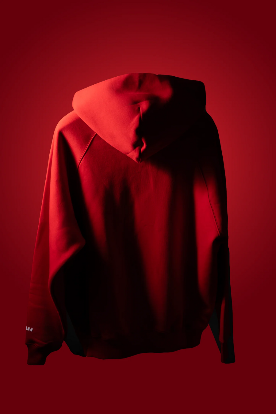 BASIC BLOOD RED HOODIE