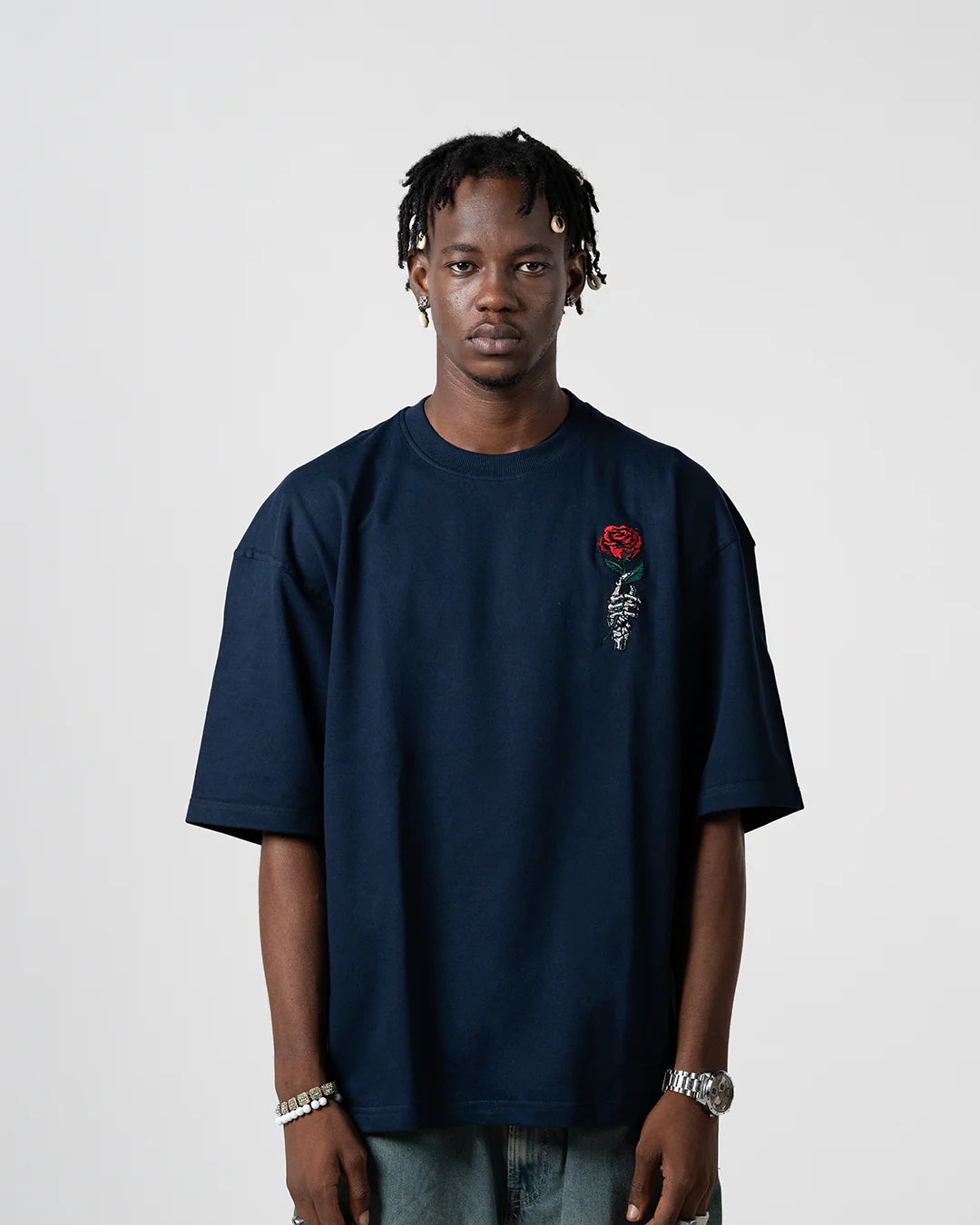 SKAID MIDNIGHT BLOOM TEE