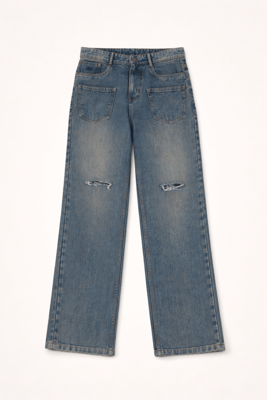 DRO POCKET THEORY DENIM - MUD WASHED BLUE