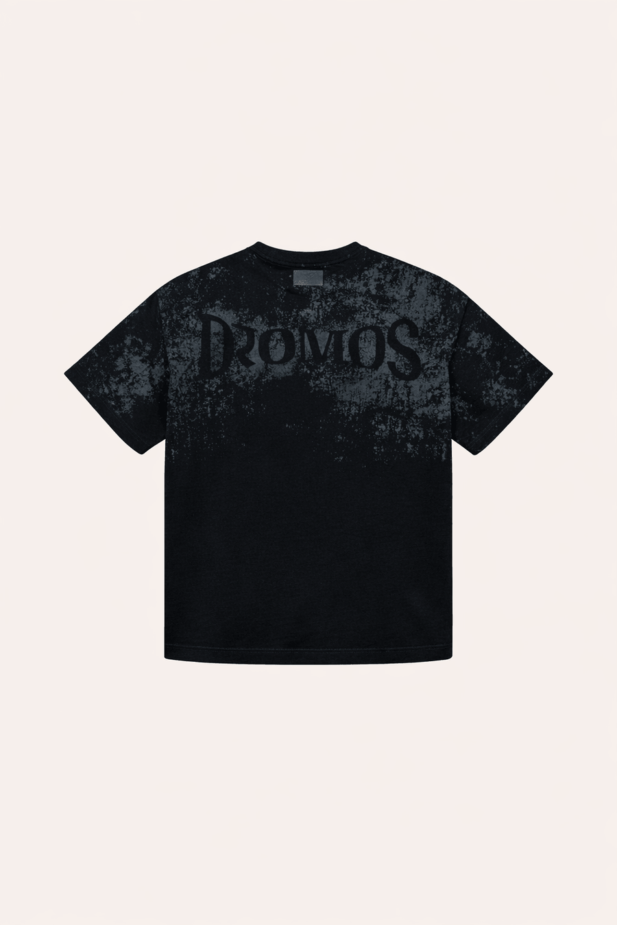 DRO WOVEN PROGRESS TEE - CHARCOAL