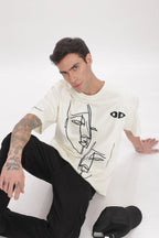 FRAGMENTED FACES TEE