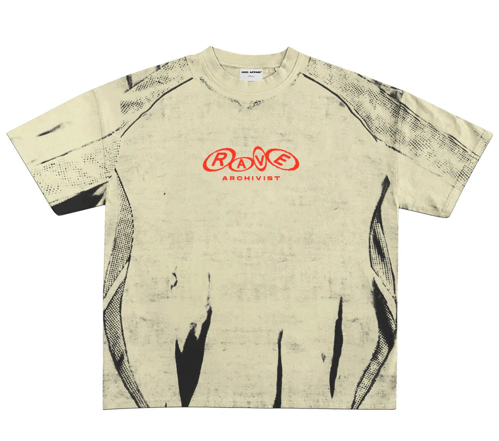 RAVE ARCHIVIST T-SHIRT SAND