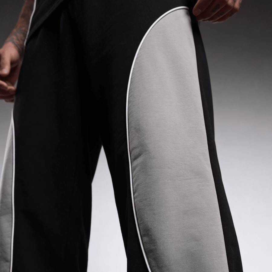 GREYSCALE BAGGY SWEATPANTS