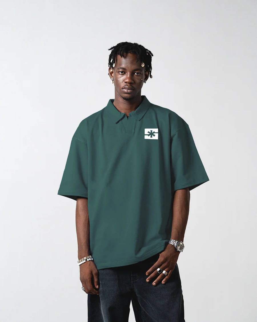 SKAID CLASSIC POLO (FORREST GREEN)