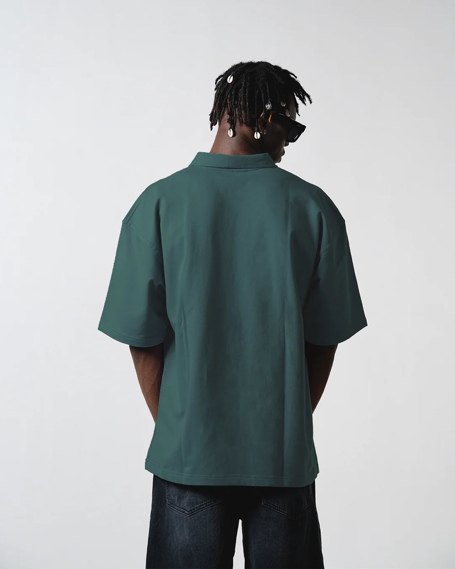 SKAID CLASSIC POLO (FORREST GREEN)