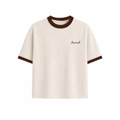 HARAH ESSENTIALS RINGER TEE