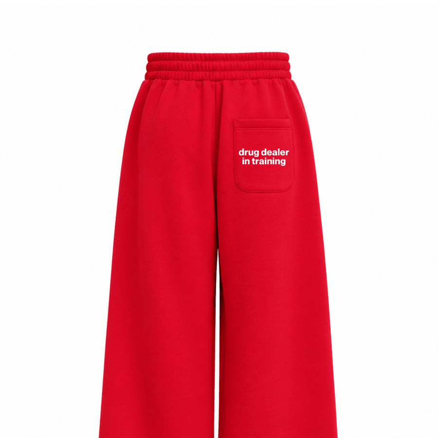 HARAH SWEATPANTS - RED
