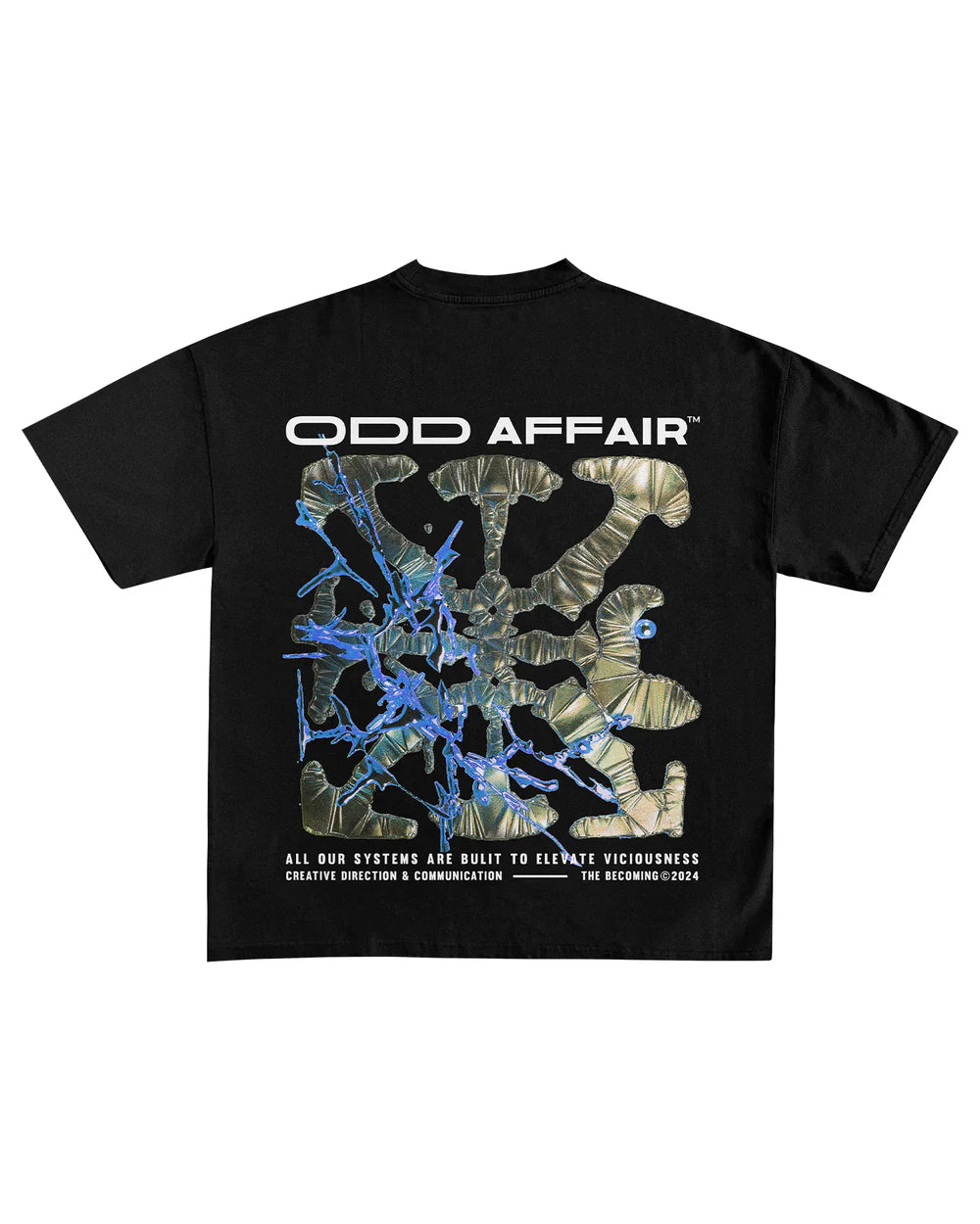 THRIVING IN CHAOS TEE - BLACK