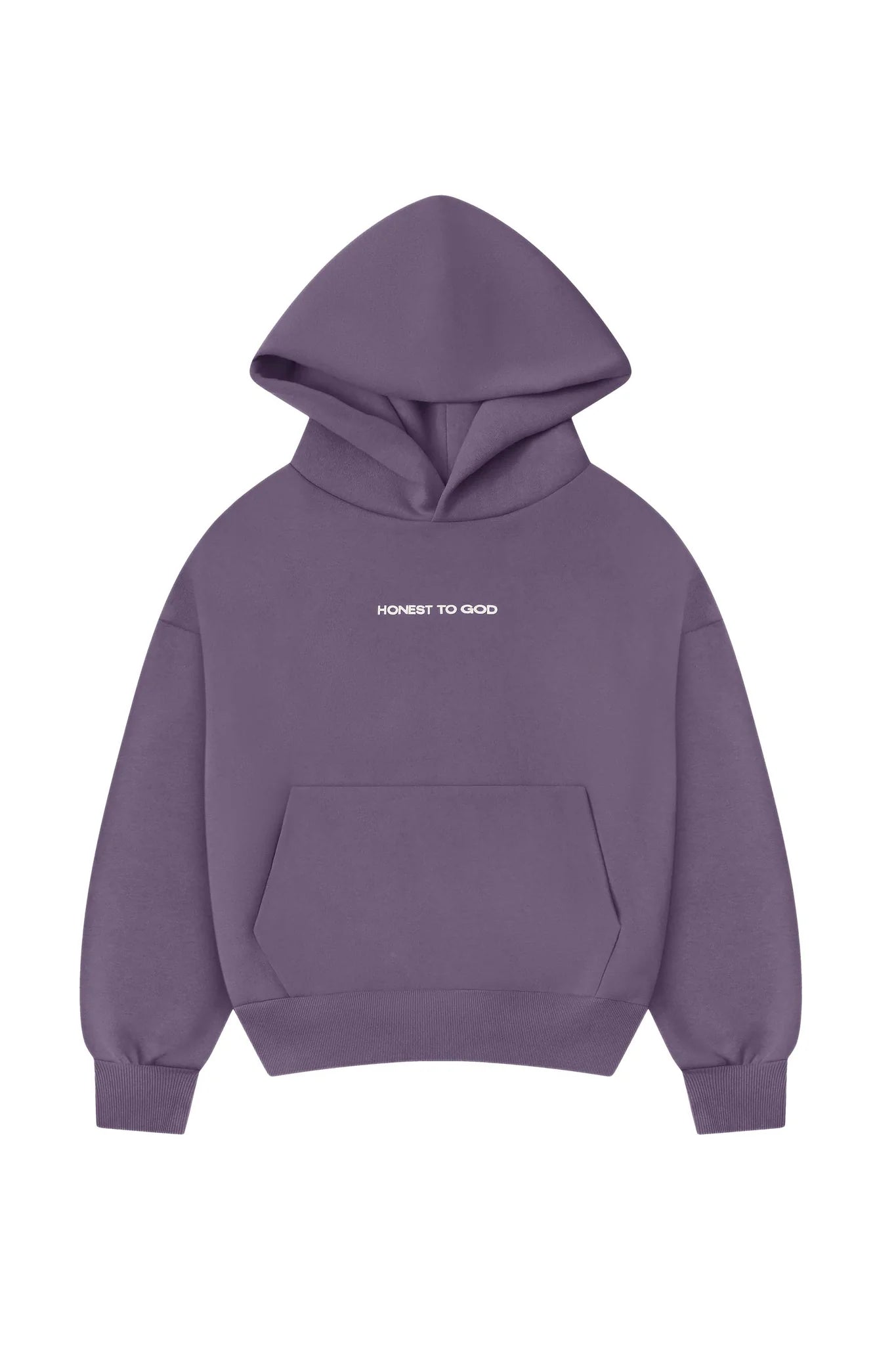 OLD LAVENDER BOX FIT HOODIE
