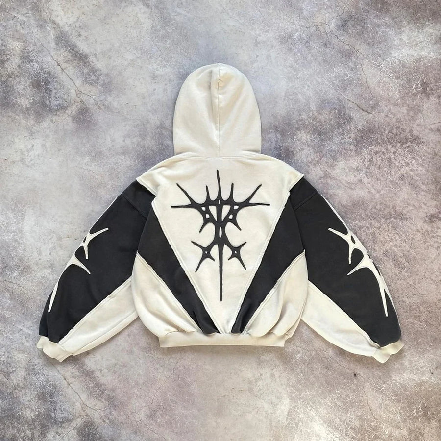ABSTRACT SPIDER HOODIE