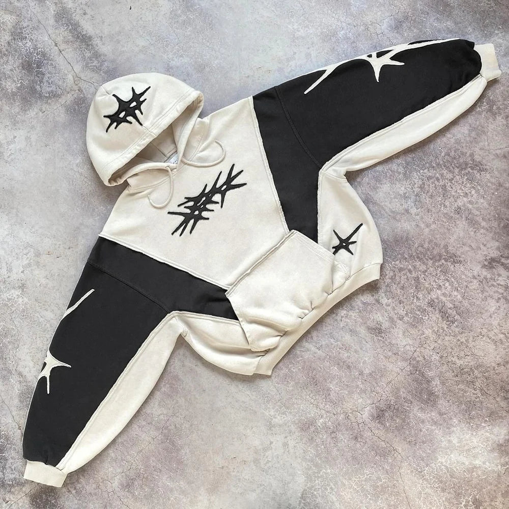 ABSTRACT SPIDER HOODIE