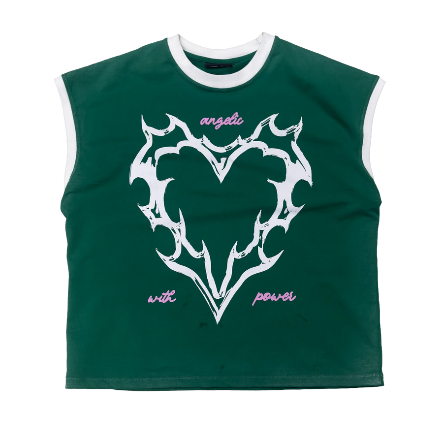 IRON HEART SLEEVELESS TEE