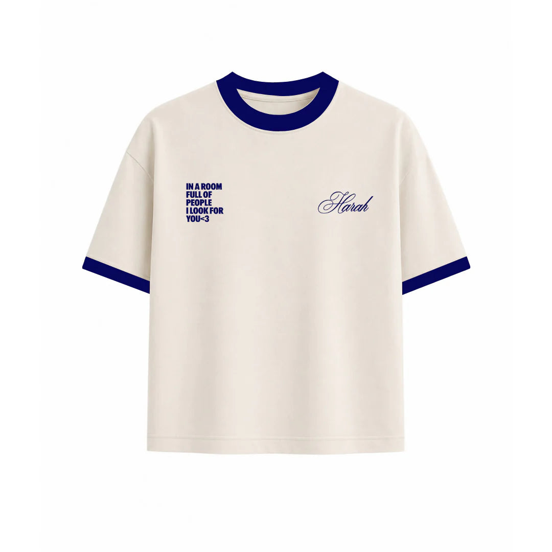 LOOK FOR YOU RINGER TEE