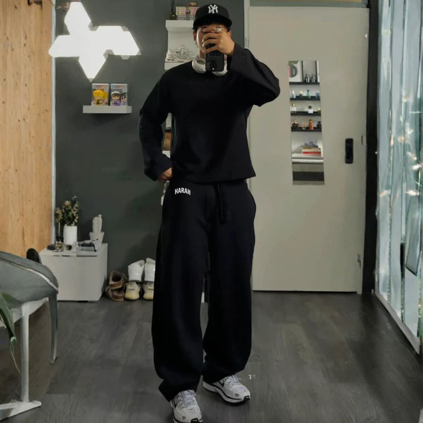 HARAH SWEATPANTS - BLACK