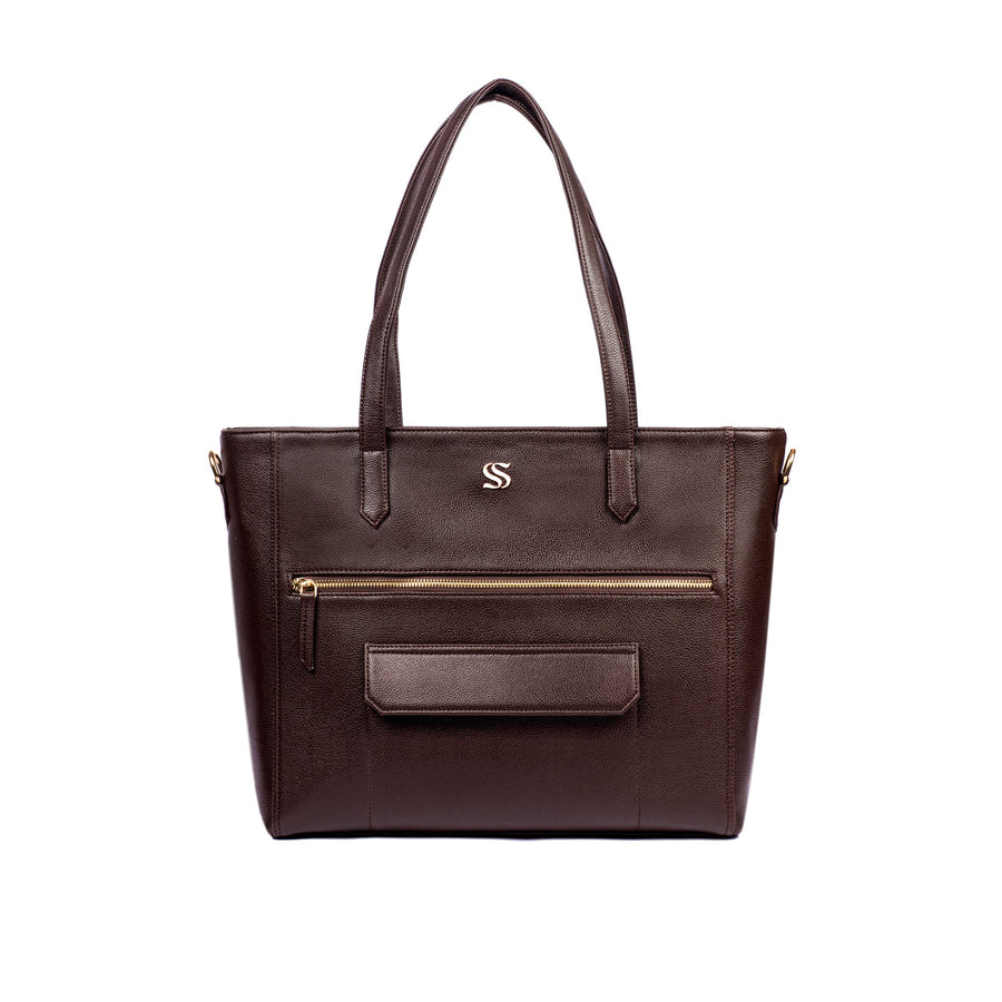 MAHOGANY MYSTIQUE AUREA TOTE BAGS FOR 16" LAPTOPS