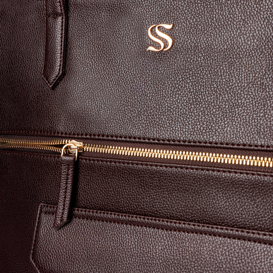 MAHOGANY MYSTIQUE AUREA TOTE BAGS FOR 16" LAPTOPS