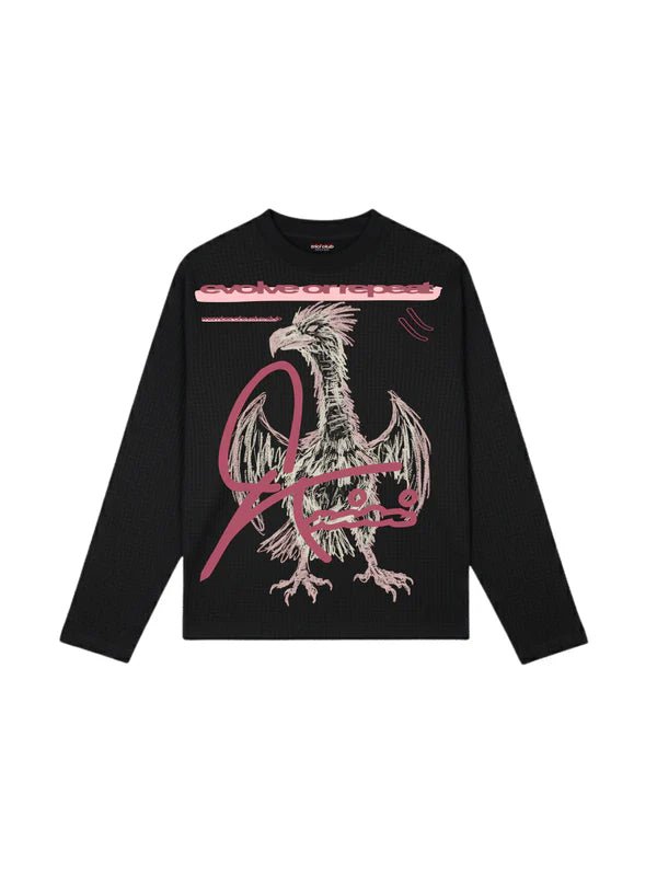 MEMBERS LONG SLEEVE T-SHIRT BLACK