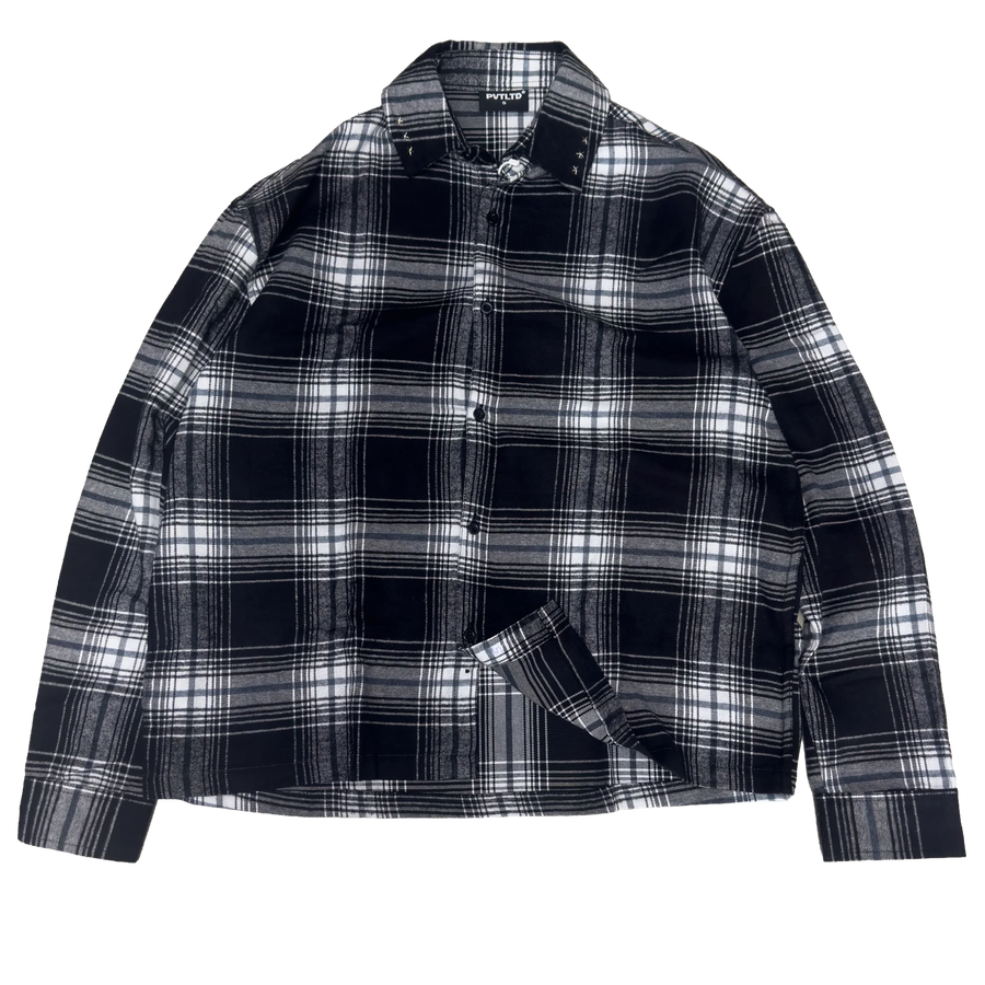 MIDNIGHT CHECKERED SHIRT