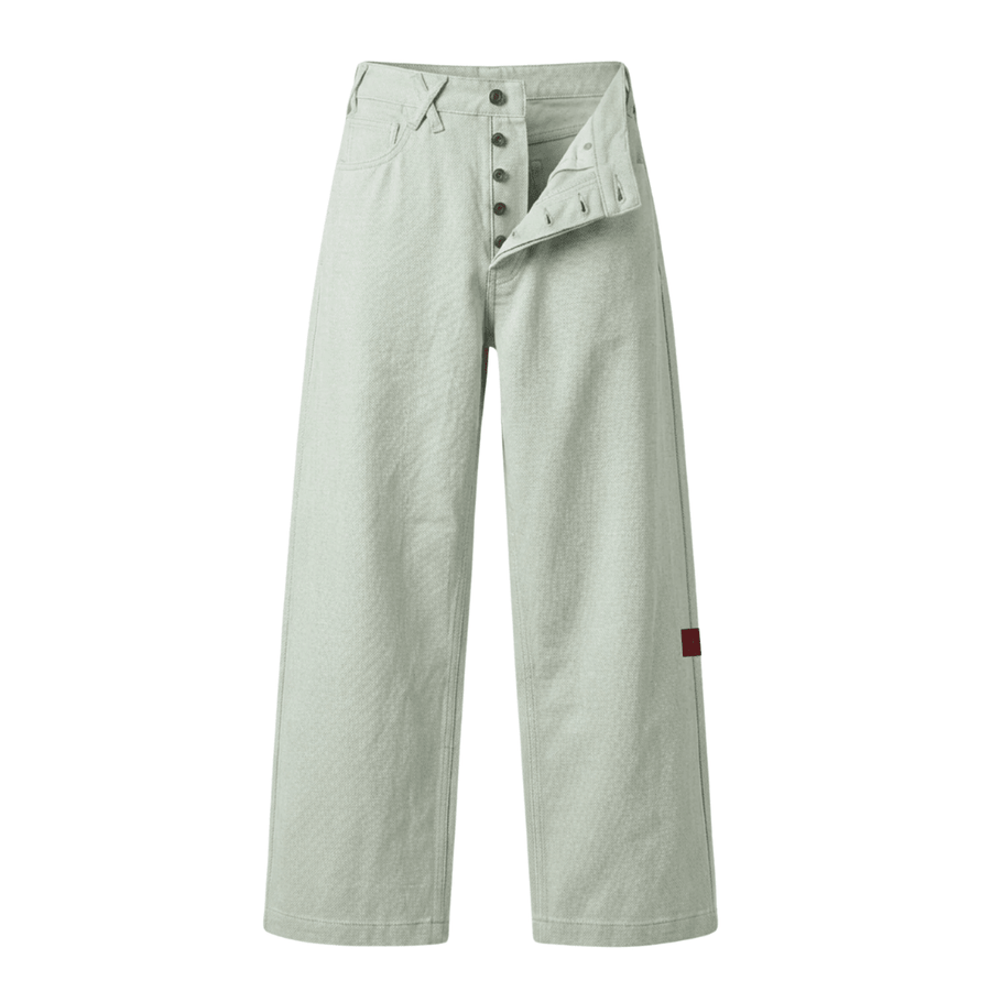 OFFDAY STRAIGHT WIDE LEG JEANS - MINT